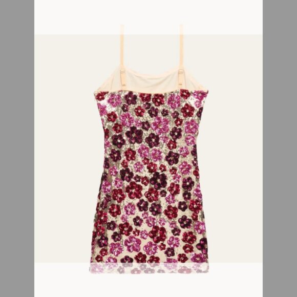 KatieJ NYC Girl's Tween Floral Sequin Dress, (SIZE XL) - Picture 2 of 5